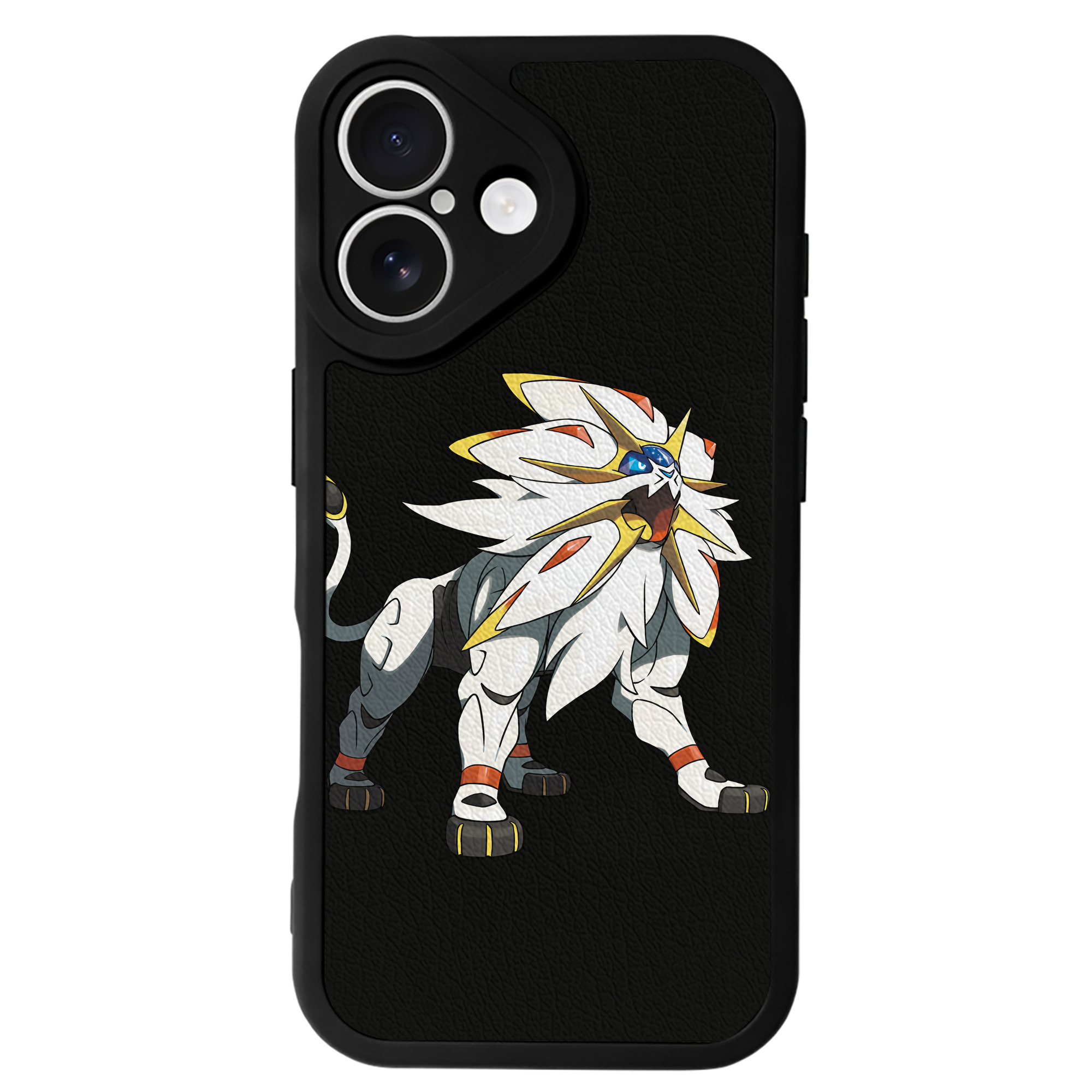（画像用） ポケットモンスター Pokémon 【iPhone 16シリーズ対応】シリコンスマホケース（レザー調） 材質：シリコン
